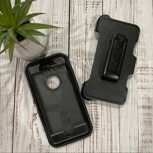 OtterBoxDefender Series Case for iPhone 7, 8 Black